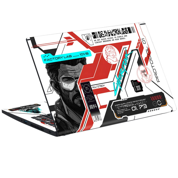 Acer Laptop Skin - Cyberpunk Circuit Overload