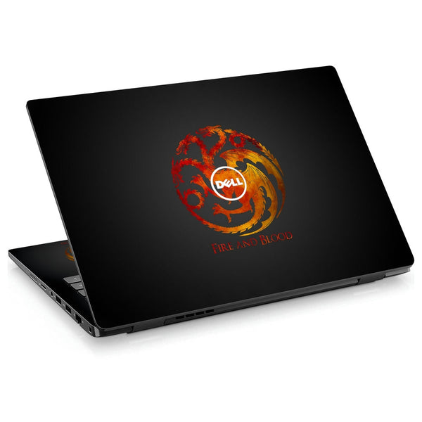 Dell Laptop Skin - House of Dragon Fire & Blood