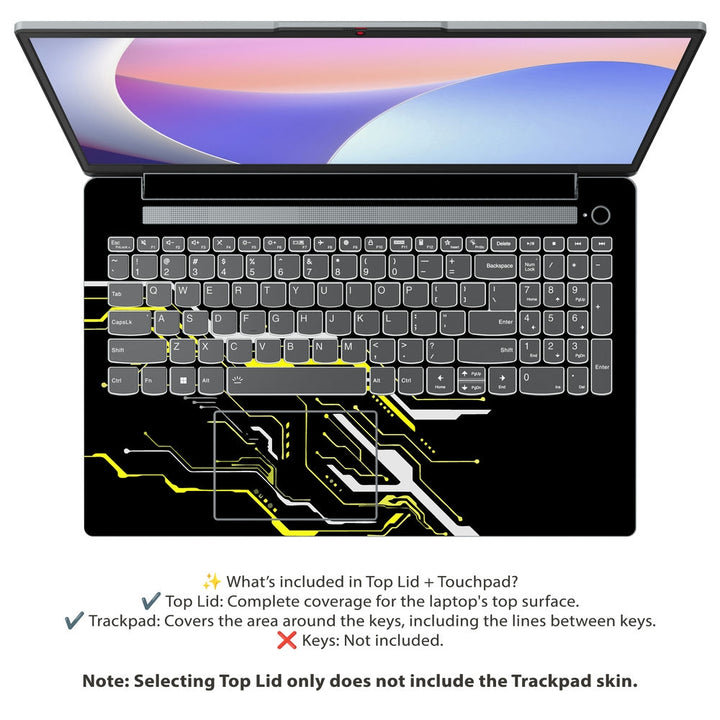 Lenovo Laptop Skin - Electric Surge