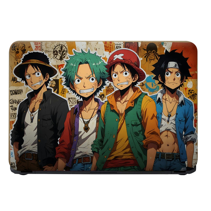 Laptop Skin - Anime One Piece Dynamic Collage DS12