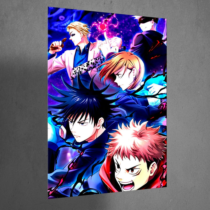 Metal Poster - Anime War