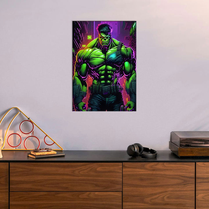 Metal Poster - Superhero Hulk SH01