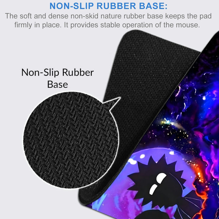 Anti-Slip Desk Mat Gaming Mouse Pad - Cosmic Gaming Colorful Space