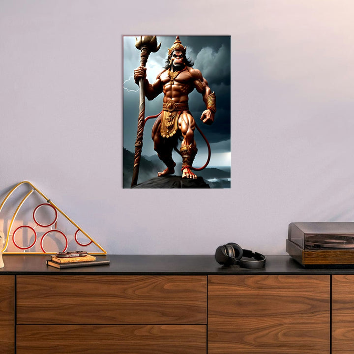 Metal Poster - Lord Hanuman LH06