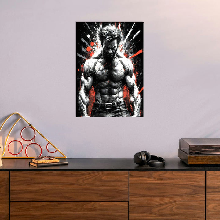 Metal Poster - Superhero Wolverine WOL07