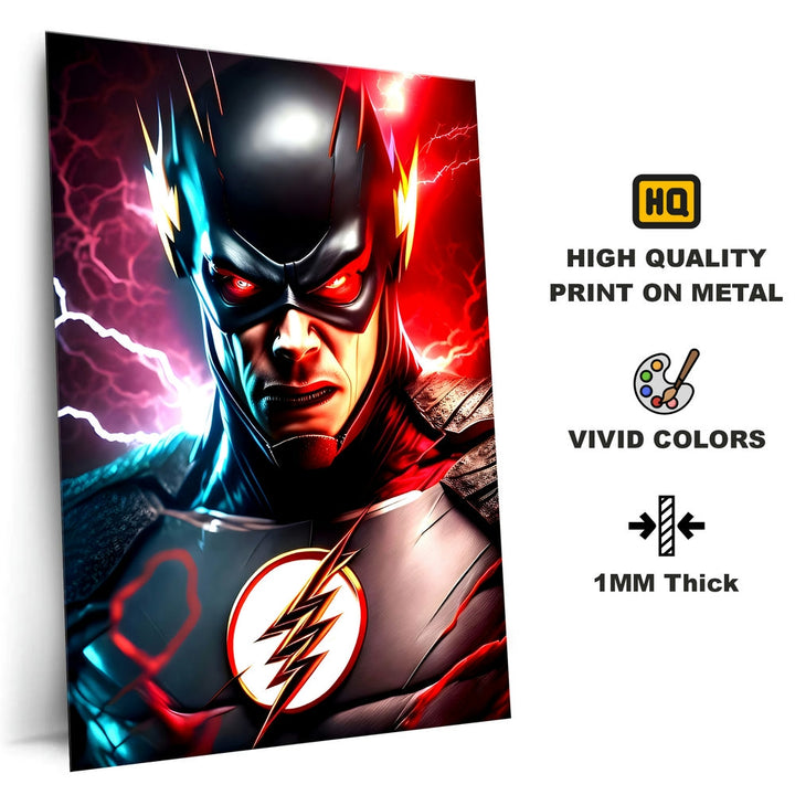 Metal Poster - Superhero Flash FH02