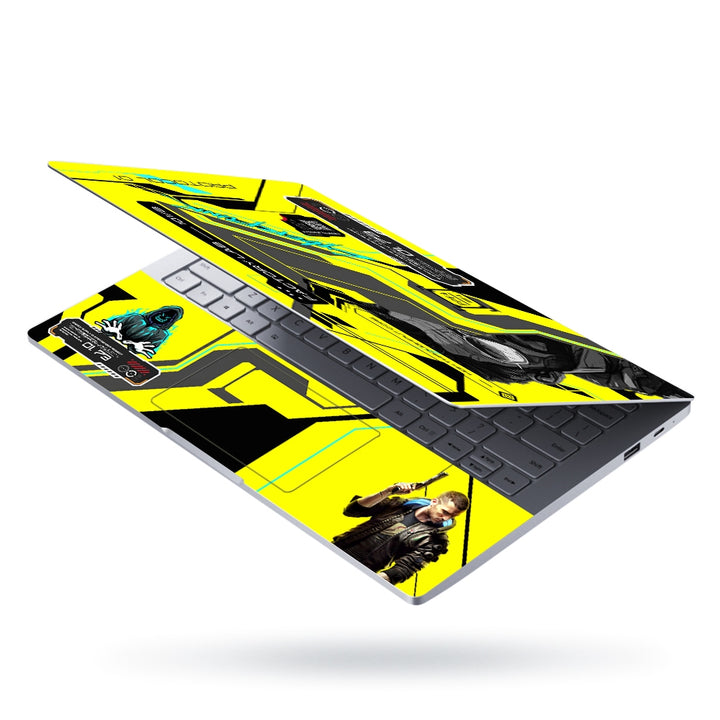 Laptop Skin - Cyberpunk Neon Outlaw