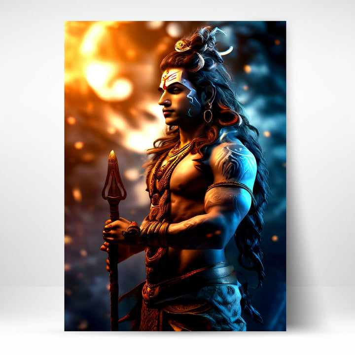 Metal Poster - Lord Shiva LS21