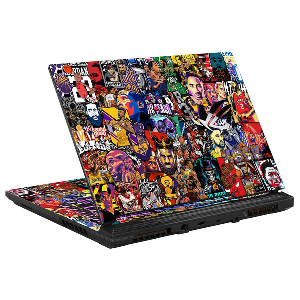 Asus Laptop Skin - Basketball Sticker Bomb DS1