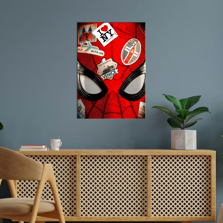 Metal Poster - Superhero Spiderman SM07