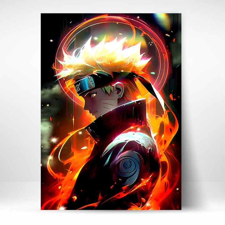 Metal Poster - Naruto Uzumaki NU01