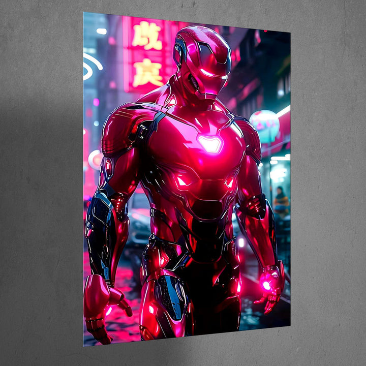 Metal Poster - Superhero Iron Man IM02