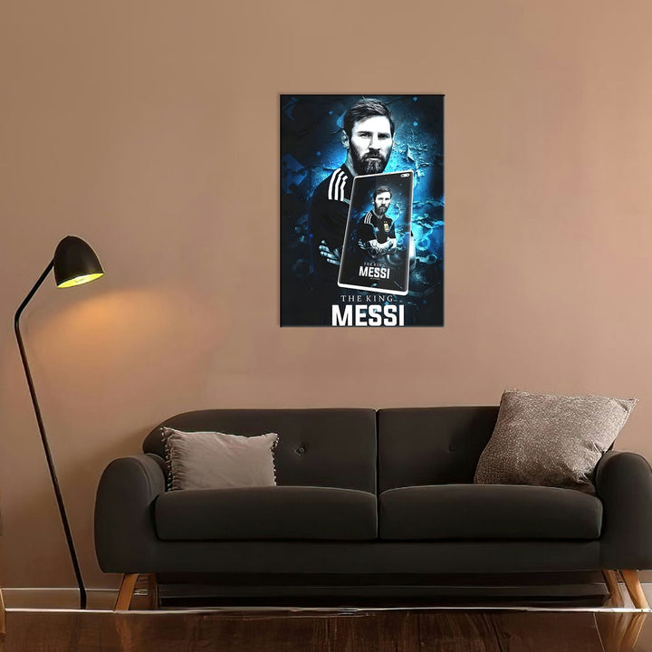 Metal Poster - Footballer Lionel Messi LM02