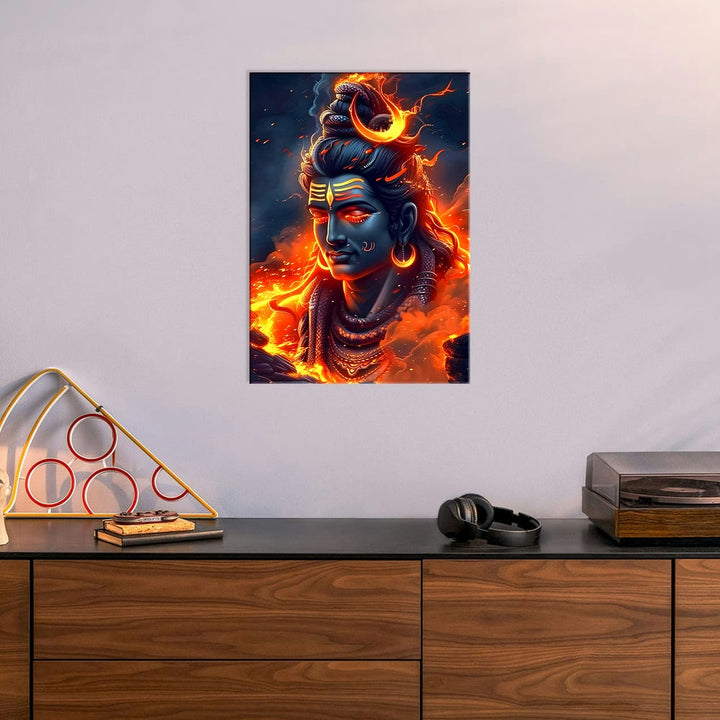 Metal Poster - Lord Shiva LS14