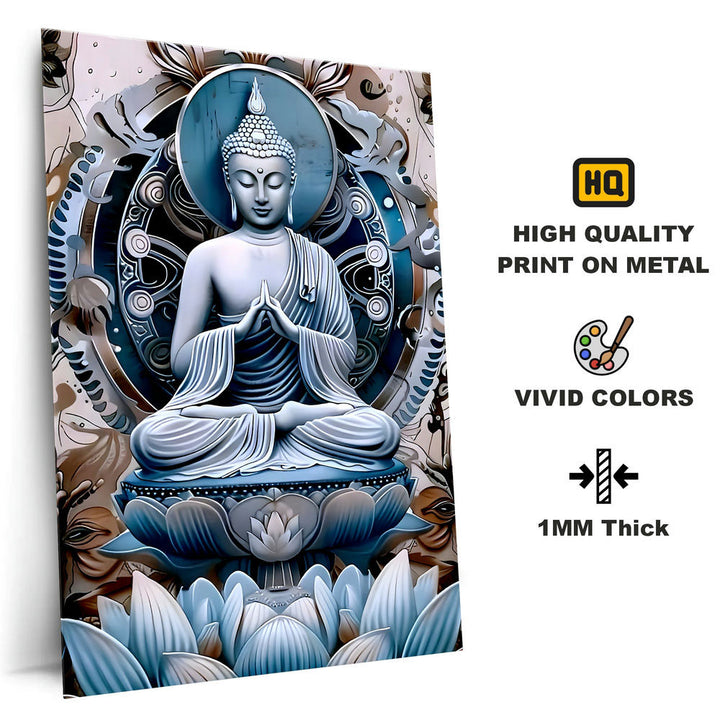 Metal Poster - Lord Buddha LB06