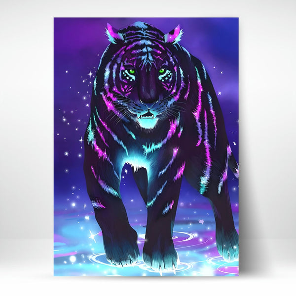 Metal Poster - Wildlife Tiger TG09