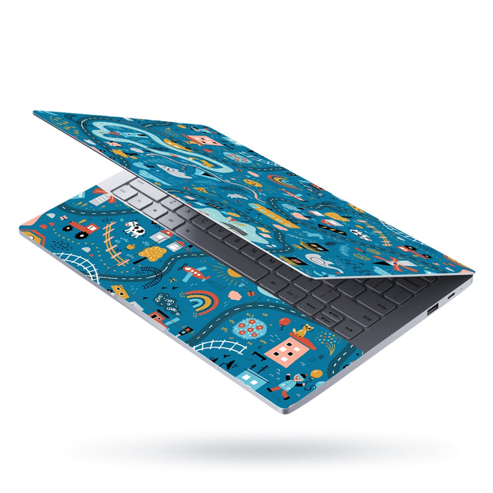 Laptop Skin - Road Map