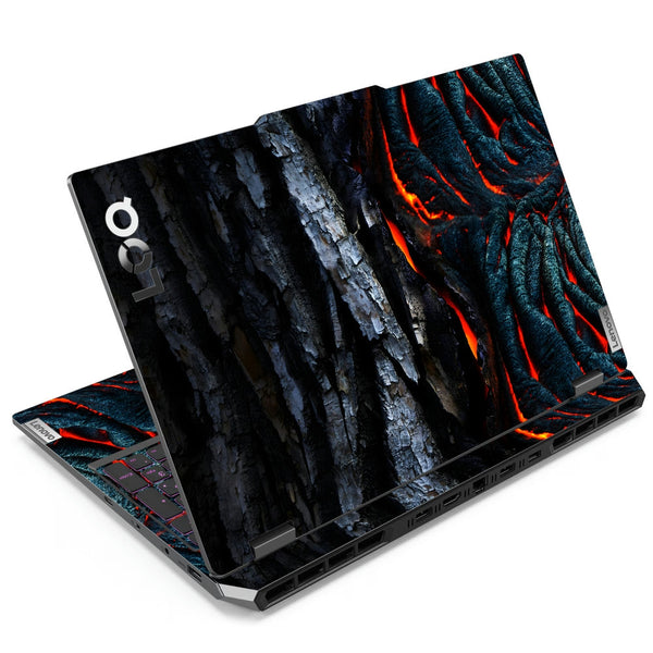 Lenovo LOQ Laptop Skin - Orange Lava in Tree Root