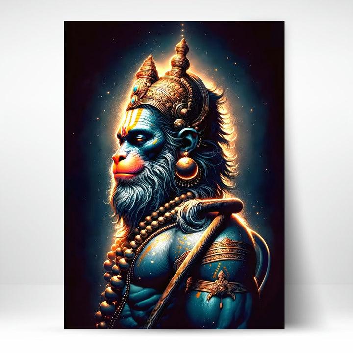 Metal Poster - Lord Hanuman LH04