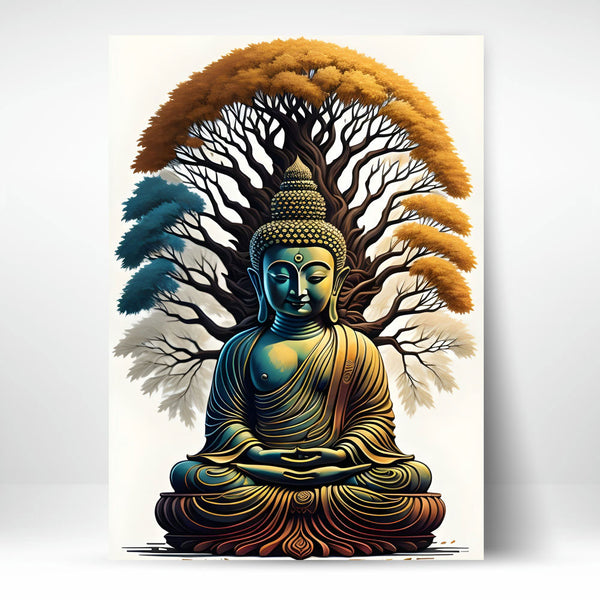 Metal Poster - Lord Buddha LB04