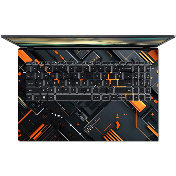 Acer Laptop Skin - High-Tech Circuit Abstract