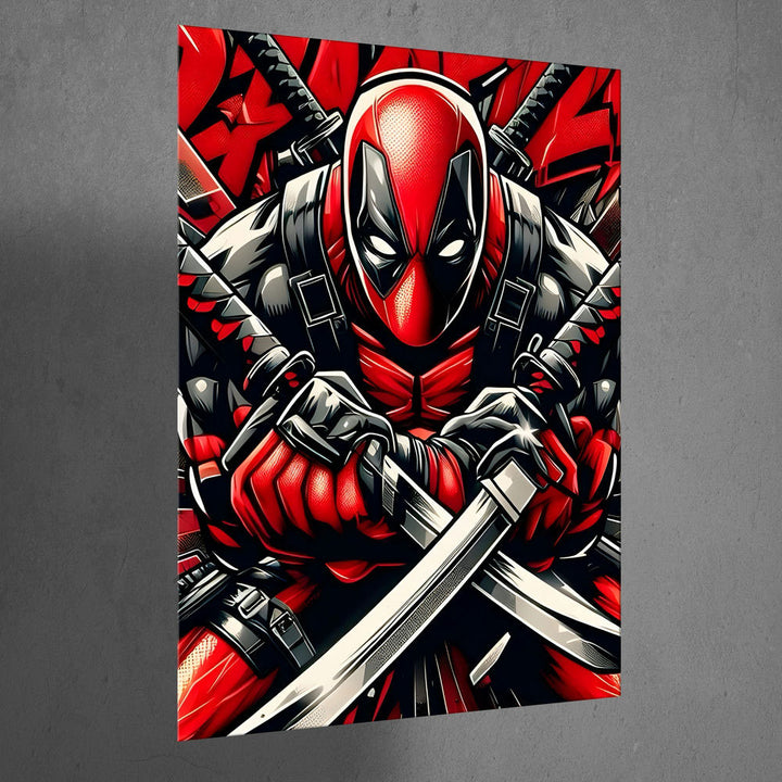 Metal Poster - Superhero Deadpool DP02