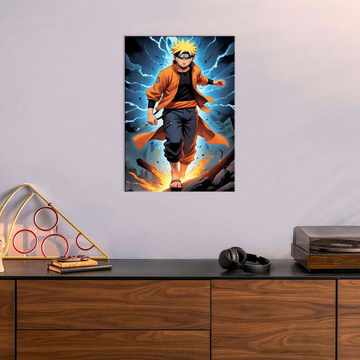 Metal Poster - Naruto Uzumaki NU02