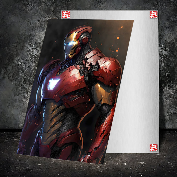 Metal Poster - Superhero Iron Man IM14