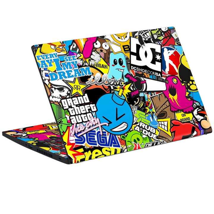 Acer Laptop Skin - DC Sticker Bomb