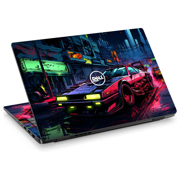 Dell Laptop Skin - City Car Drift Ride