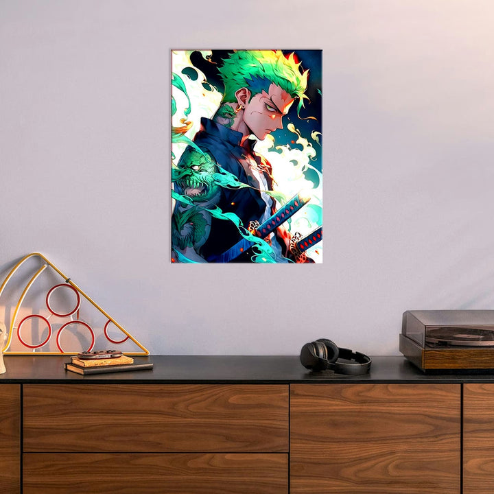 Metal Poster - One Piece Roronoa Zoro OP46