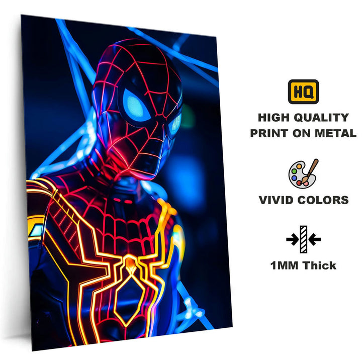 Metal Poster - Superhero Spiderman SM04