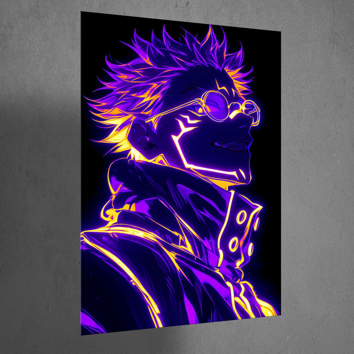 Metal Poster - Anime Satoru Gojo SG05