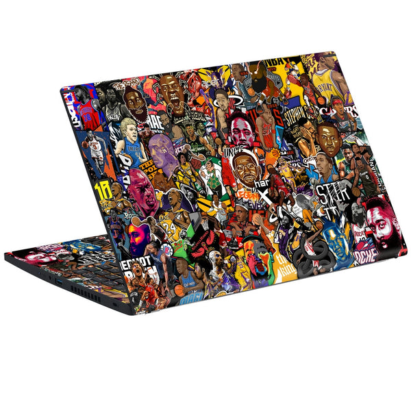 Acer Laptop Skin - Basketball Sticker Bomb DS2