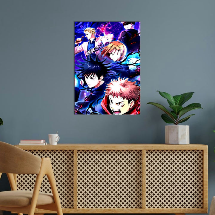 Metal Poster - Anime War