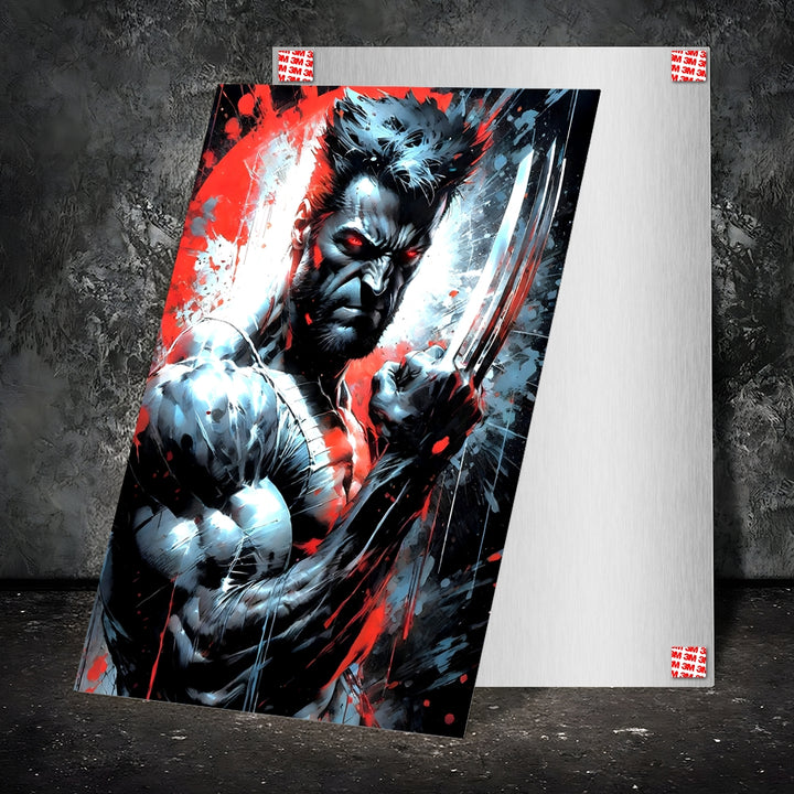 Metal Poster - Superhero Wolverine WOL05