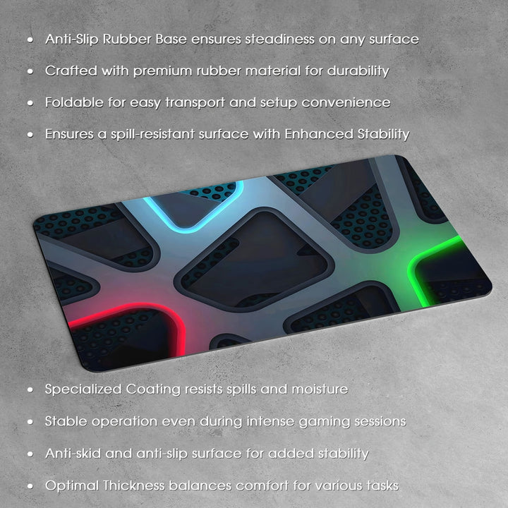 Anti-Slip Desk Mat Gaming Mouse Pad - Modern Patterns