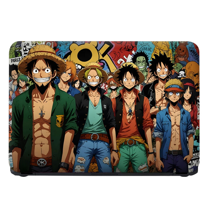 Laptop Skin - Anime One Piece Dynamic Collage DS11