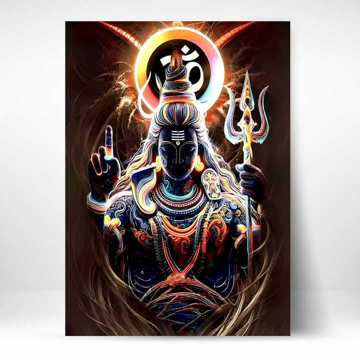 Metal Poster - Lord Shiva LS19