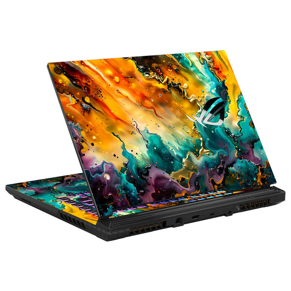 Asus Laptop Skin - Fiery Explosion Art