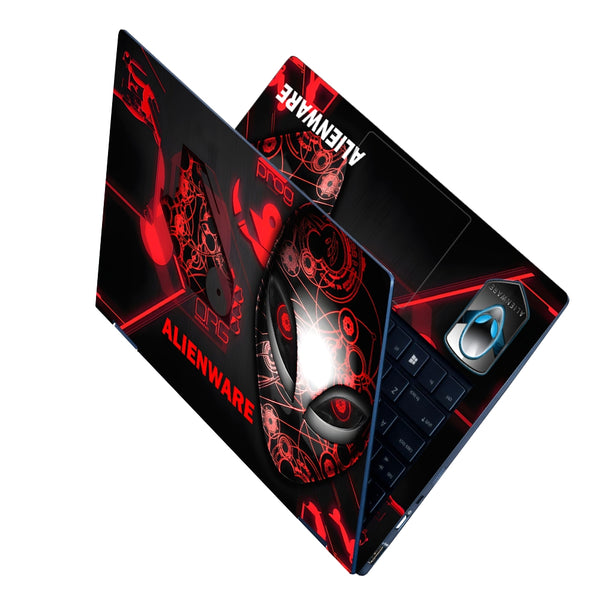 Laptop Skin - Alienware Alien Red Tech