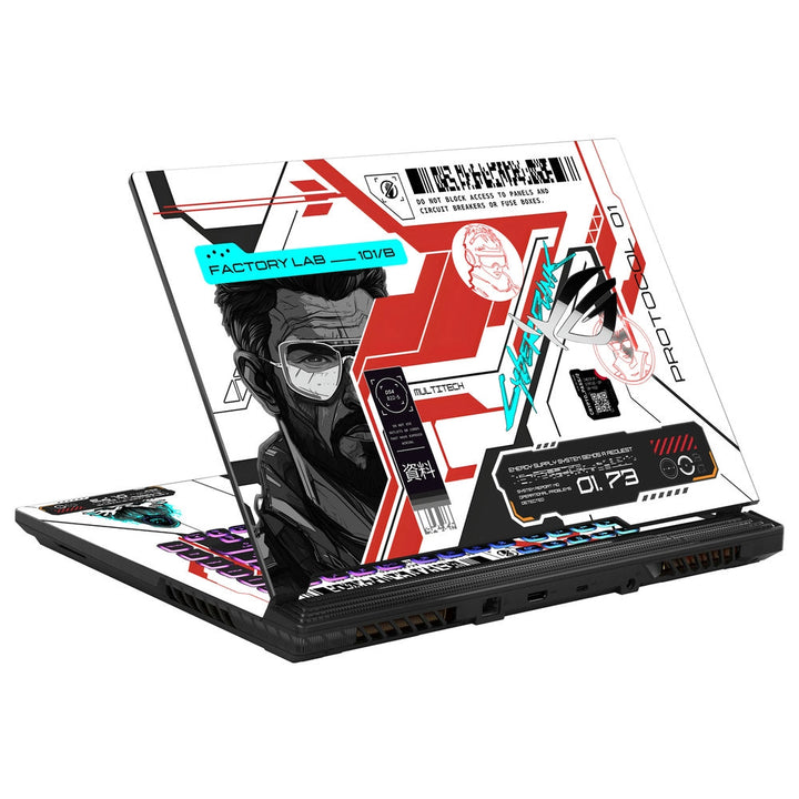 Asus Laptop Skin - Cyberpunk Circuit Overload