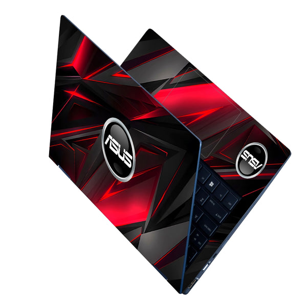 Laptop Skin - ASUS Red Geometric