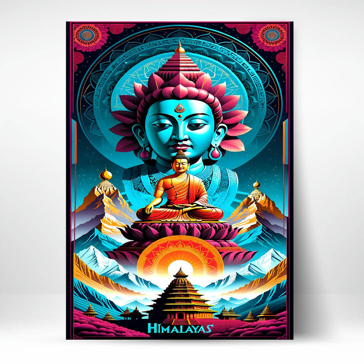 Metal Poster - Lord Buddha LB07