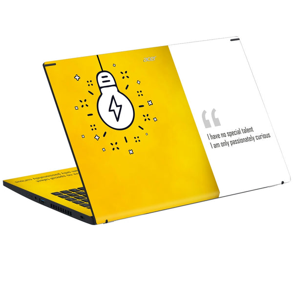 Acer Laptop Skin - Passionately Curious