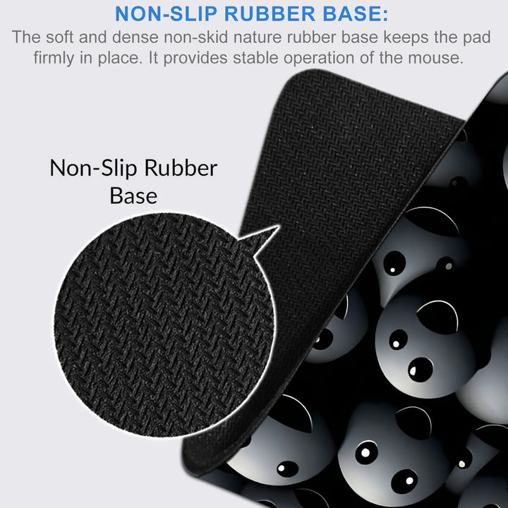 Anti-Slip Desk Mat Gaming Mouse Pad - Bubble Matrix