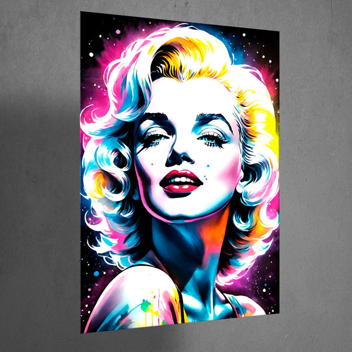 Metal Poster - Neon Monroe