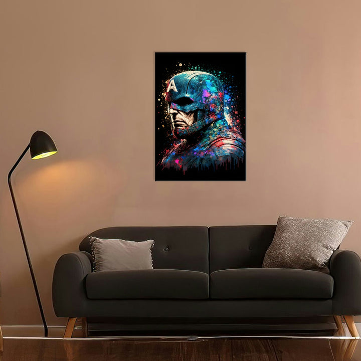 Metal Poster - Superhero Captain America CAP18