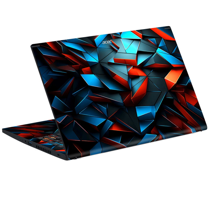 Acer Laptop Skin - Crimson Shards