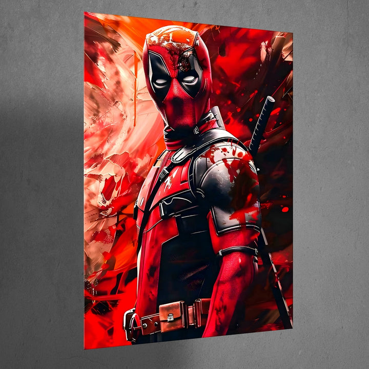 Metal Poster - Superhero Deadpool DP05